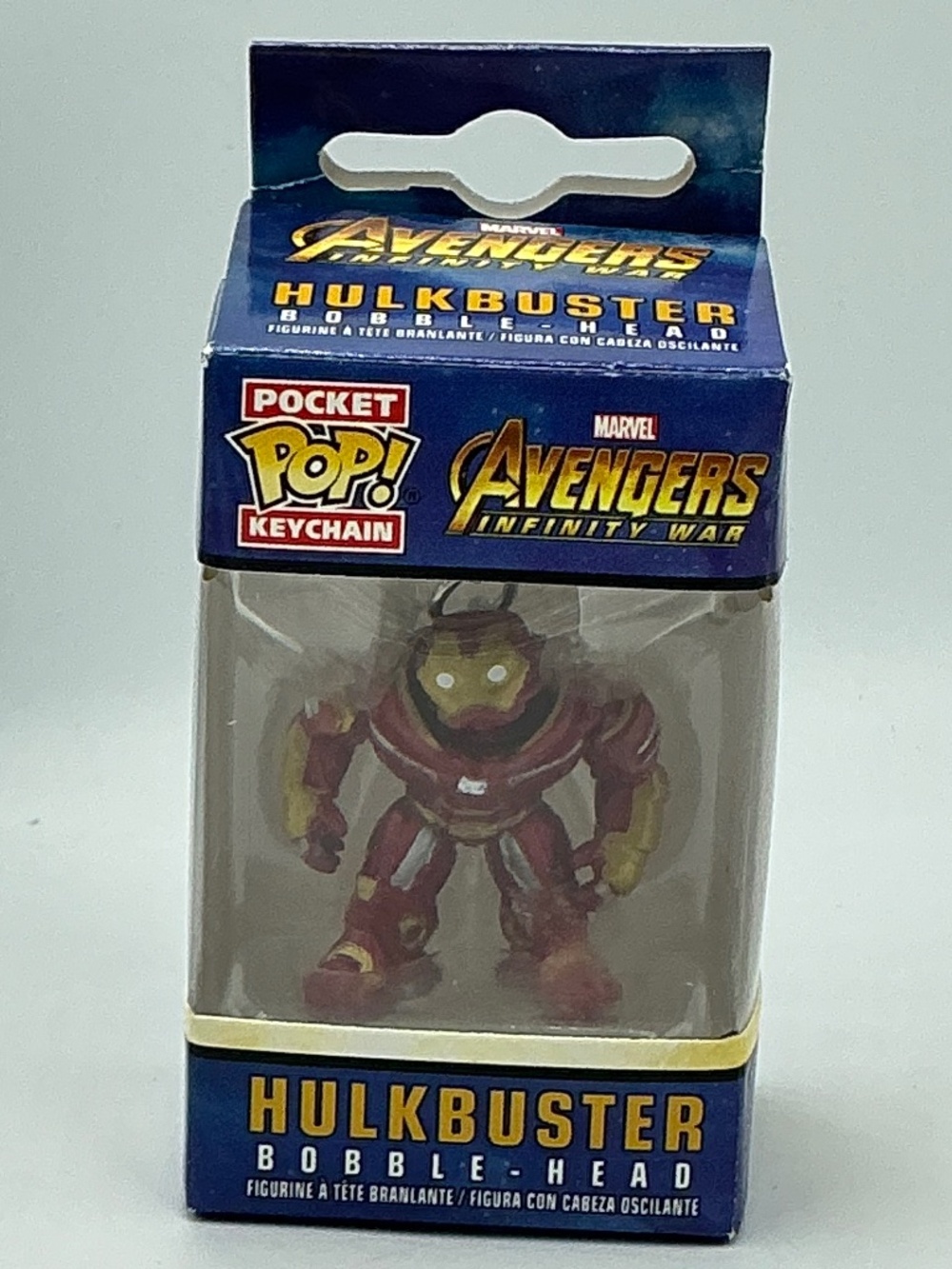 Funko Pocket Pop! Keychain Hulkbuster Bobble Head Marvel Avengers Infinity War